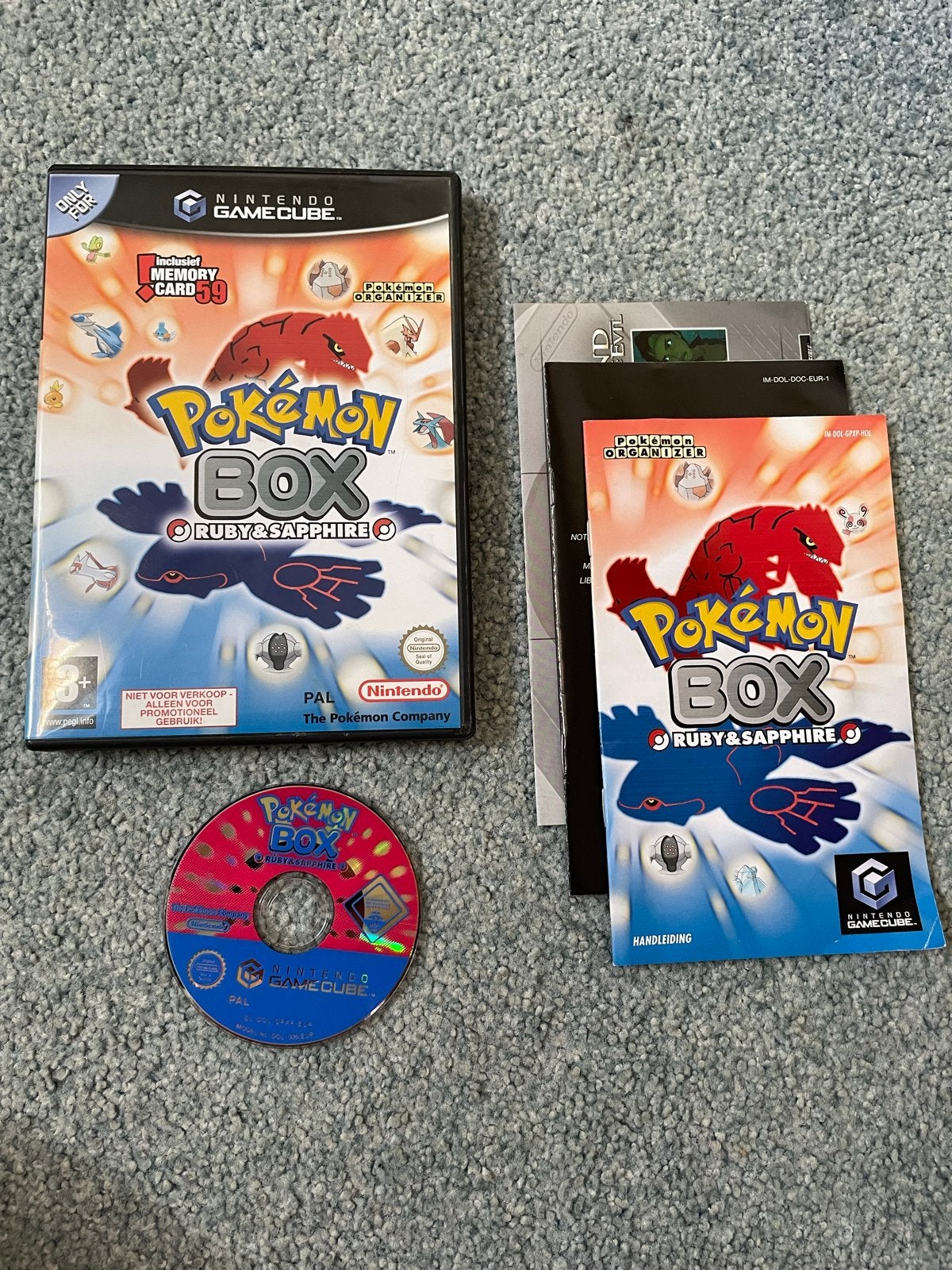 Pokémon Box Ruby & Sapphire - Nintendo GameCube, Nintendo, 1 speler, _, _