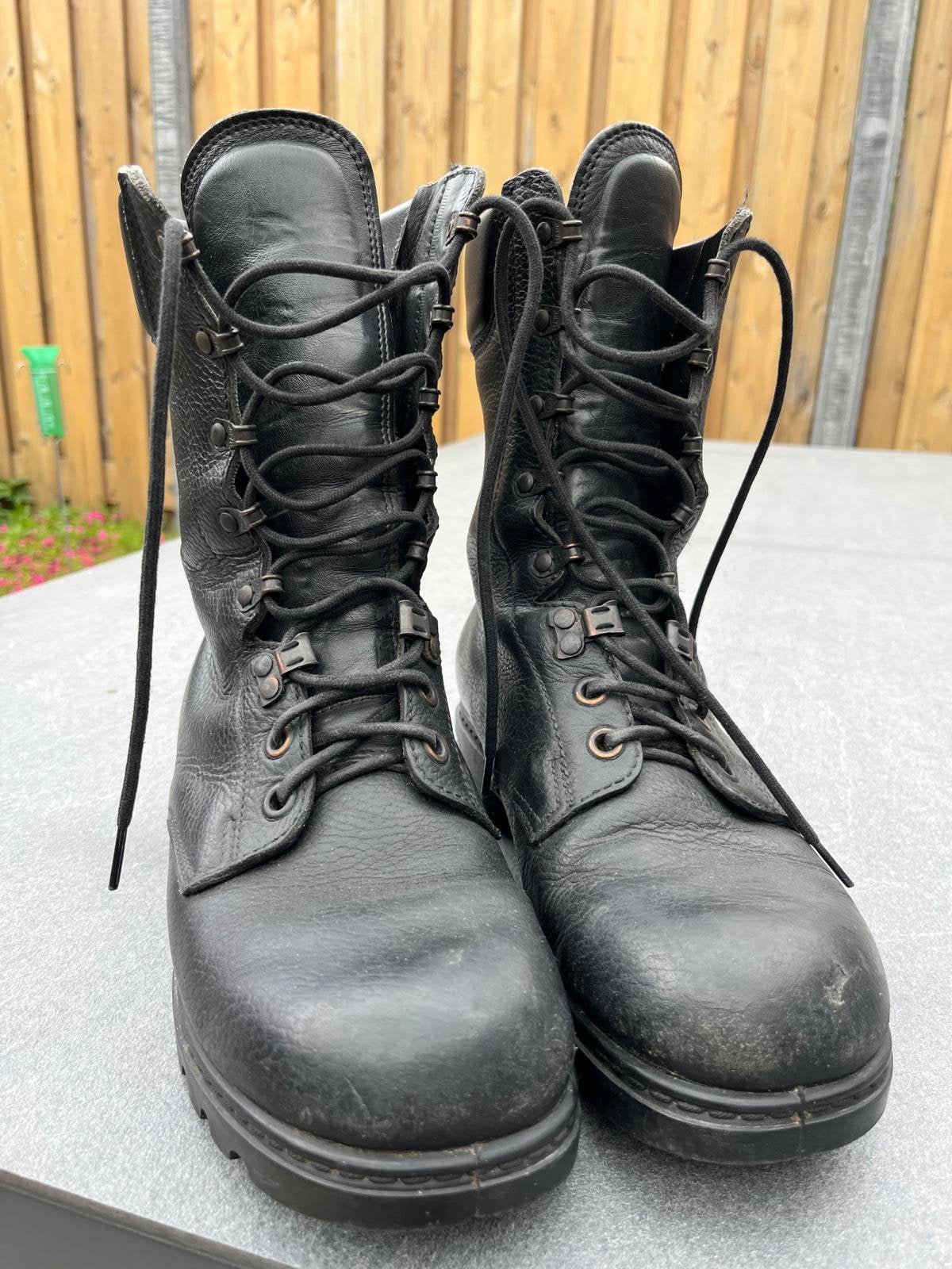Legerkisten - maat 42, Ophalen, Zwart, Boots, Gedragen