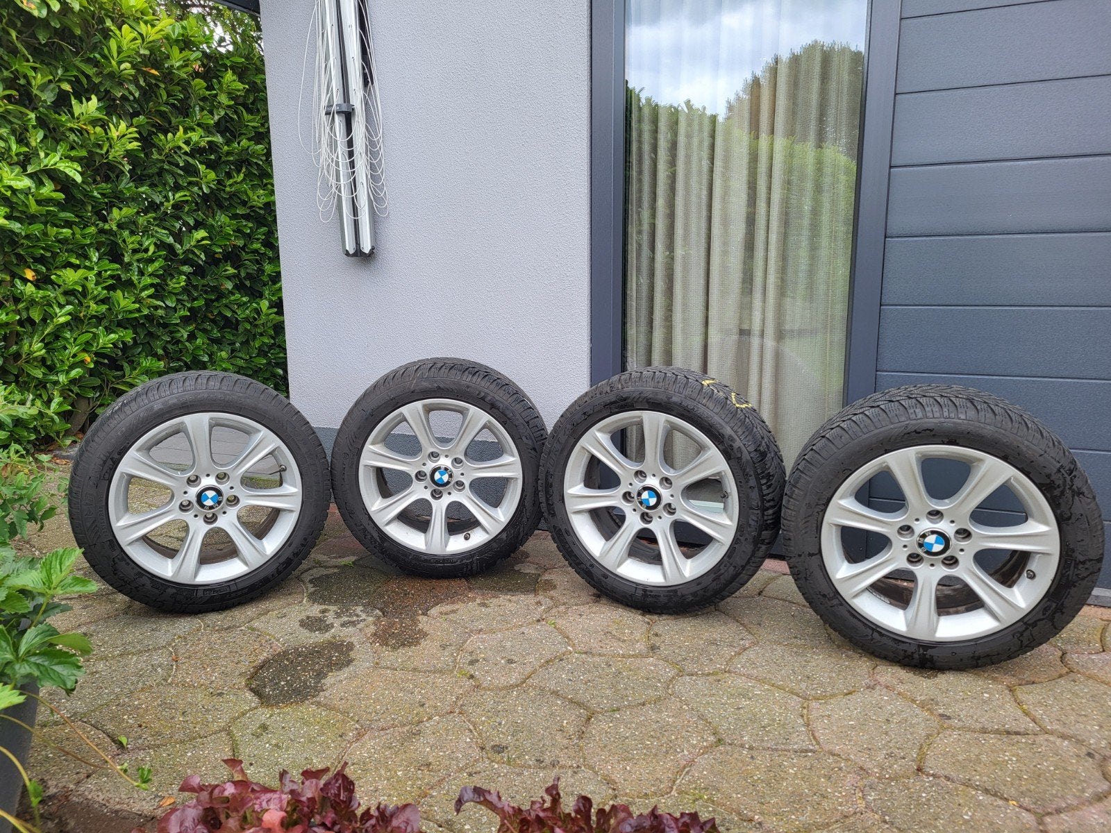 Originele BMW 17 inch Runflat winterset, Auto-onderdelen, Banden en Velgen, Ophalen, Banden en Velgen, 17 inch, Winterbanden