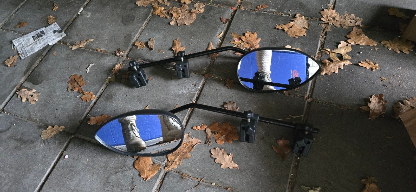 Milenco Aero Caravan Spiegels - Set van 2, Caravans en Kamperen, Ophalen, Zo goed als nieuw