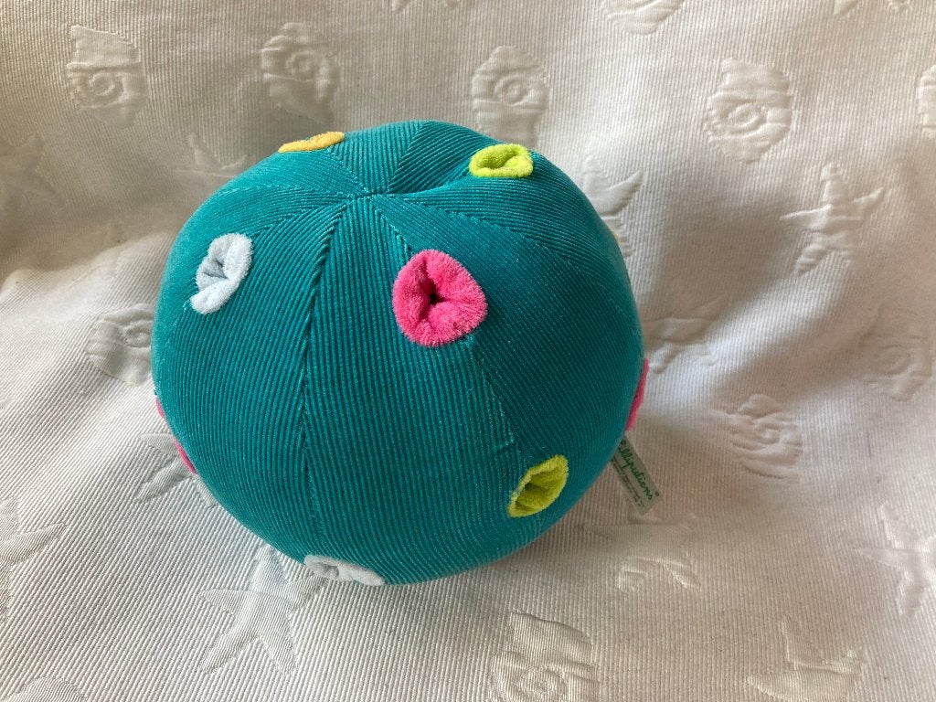 Stoffen bal voor baby met belletjes Lilliputiens, Ophalen, Gebruikt, Overige typen, Met geluid