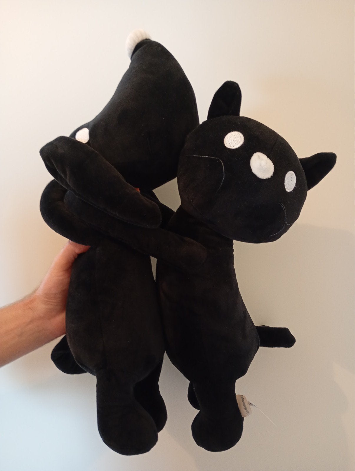 Takkie en Siepie knuffels, Kinderen en Baby's, Speelgoed | Knuffels en Pluche, Hema, Overige typen, Zwart, Ophalen of Verzenden