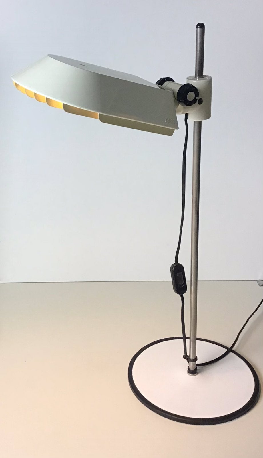 Vintage Zweedse Fagerhult design tafellamp(raak-gepo-hala), Bureaulamp, Verstelbaar, Vintage, Wit