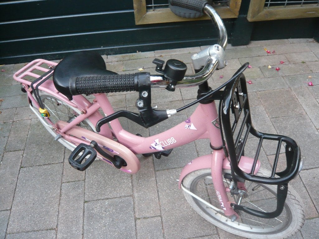 Mooie 16" alpina clubb rose en 18" alpina clubb zachtblauw, Fietsen en Brommers, Fietsen | Meisjes, Ophalen, Gebruikt, 16 inch