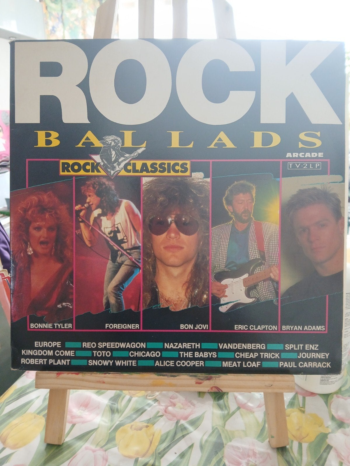 Rock Ballads Rock Classics TV-2LP - Diverse Artiesten, Ophalen of Verzenden, Gebruikt, Classic Rock