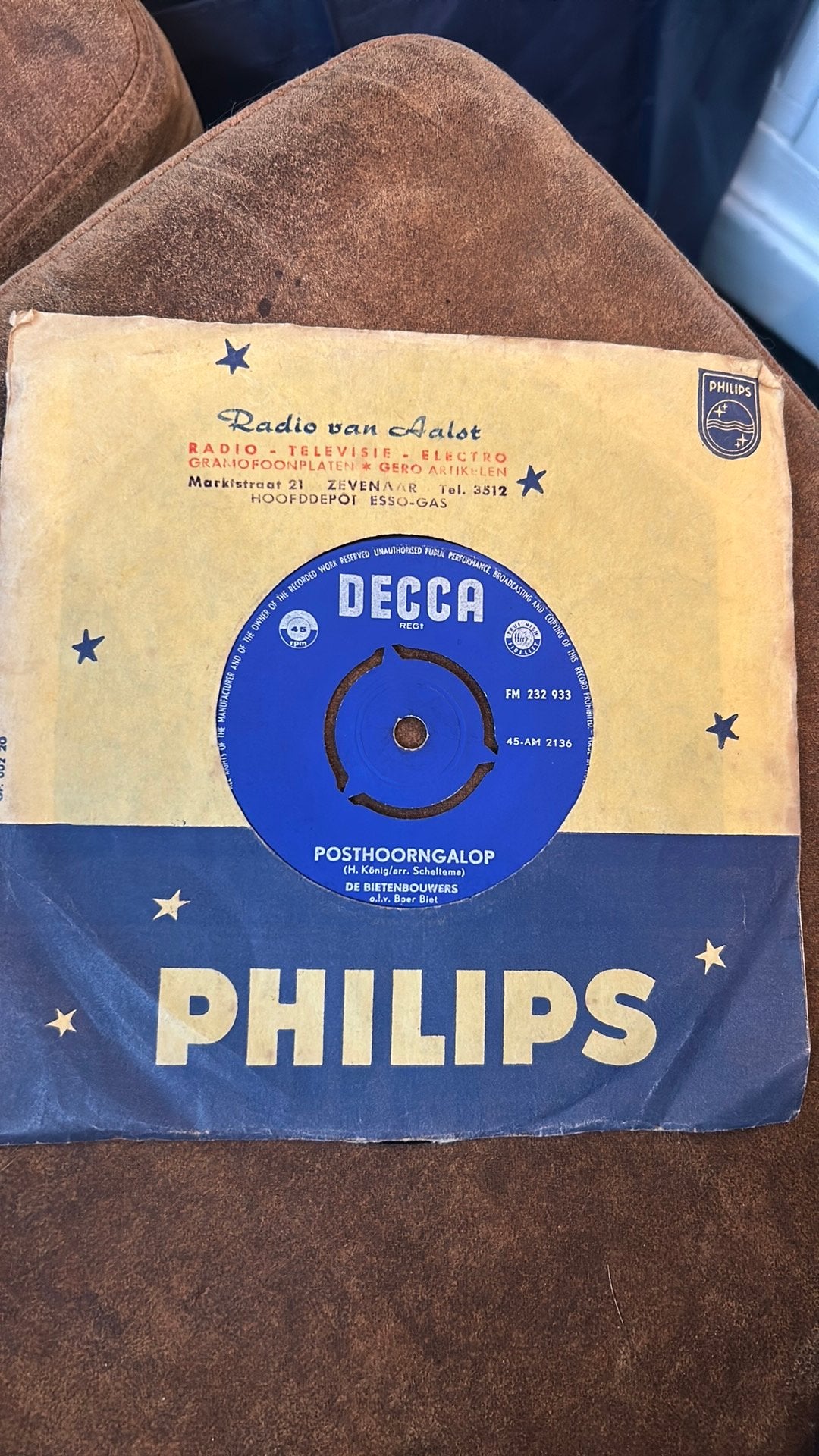 De bietenbouwers - linda / posthoorngalop, Ophalen of Verzenden, Zo goed als nieuw, Nederlandstalig