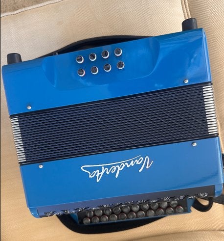 Trekharmonica - Van der AA Compact II, Met koffer, Zo goed als nieuw, Knopaccordeon, Ophalen