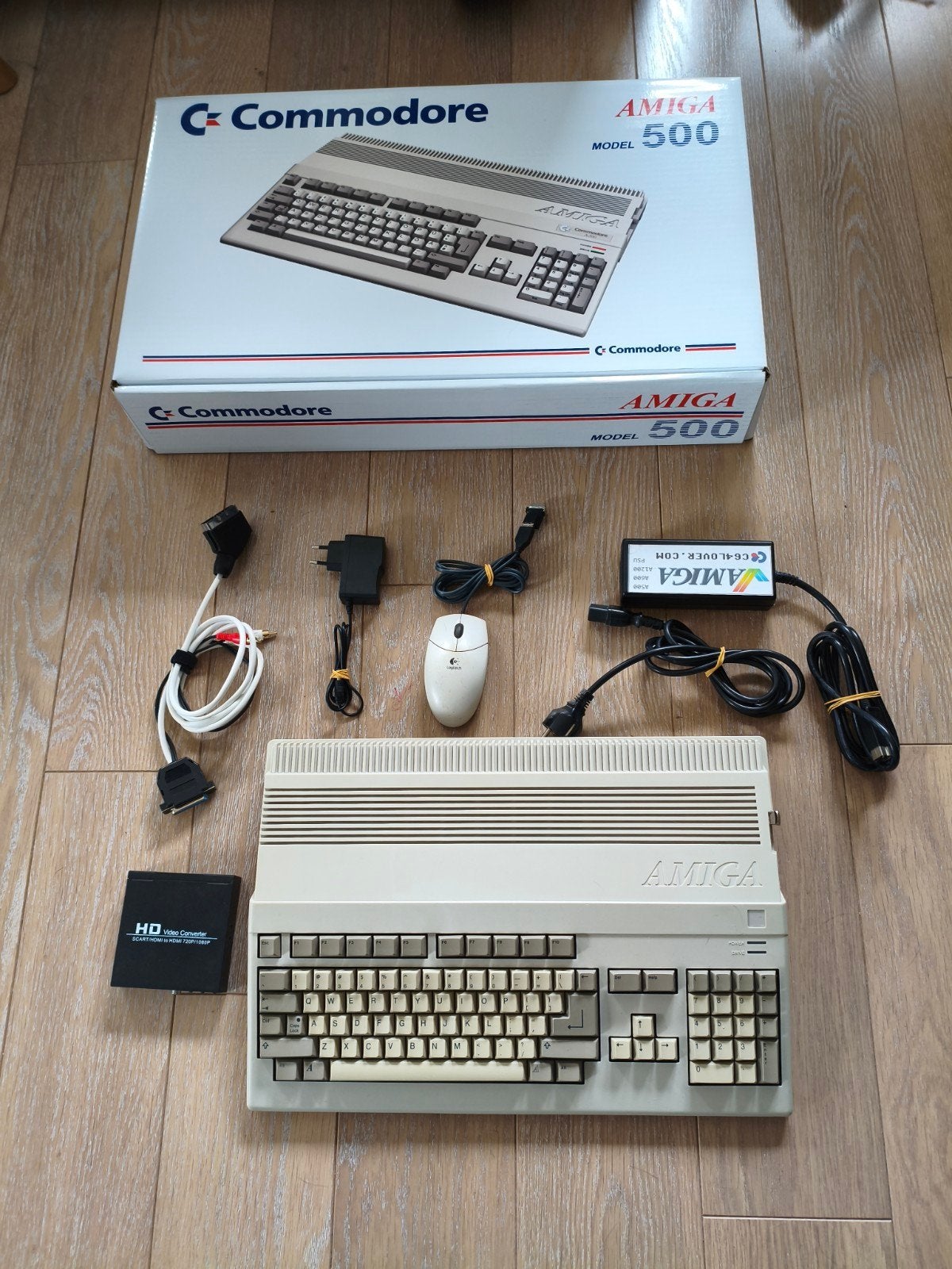 Amiga 500 complete set incl hdmi, Ophalen, Commodore Amiga