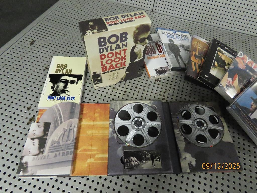 Verzameling Bob Dylan DVD's o.a. Deluxe Edition met boek, Verzamelen, Gebruikt, Ophalen of Verzenden