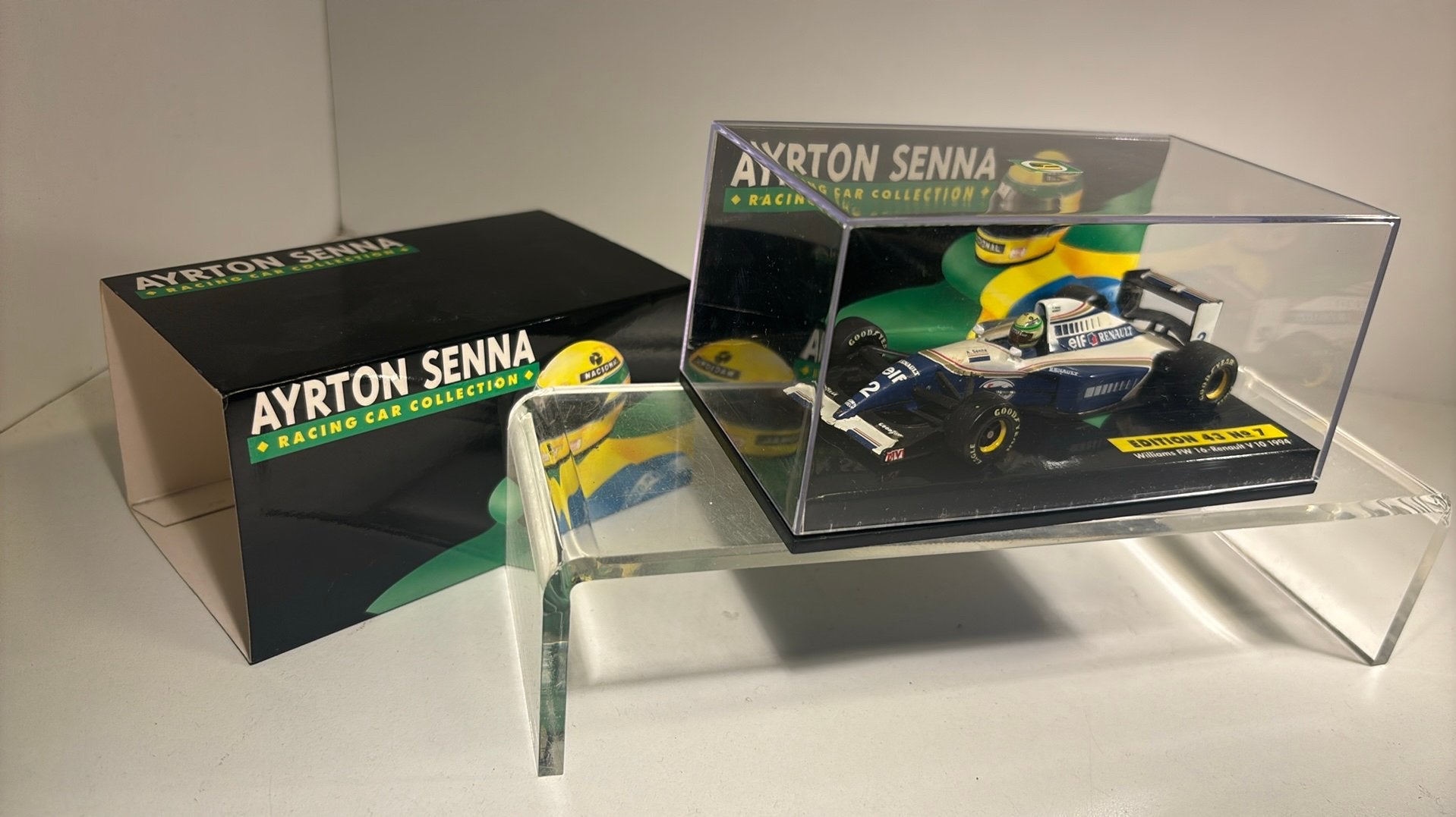 F1 williams fw-16 renault v10 senna 1994 minichamps 1.43