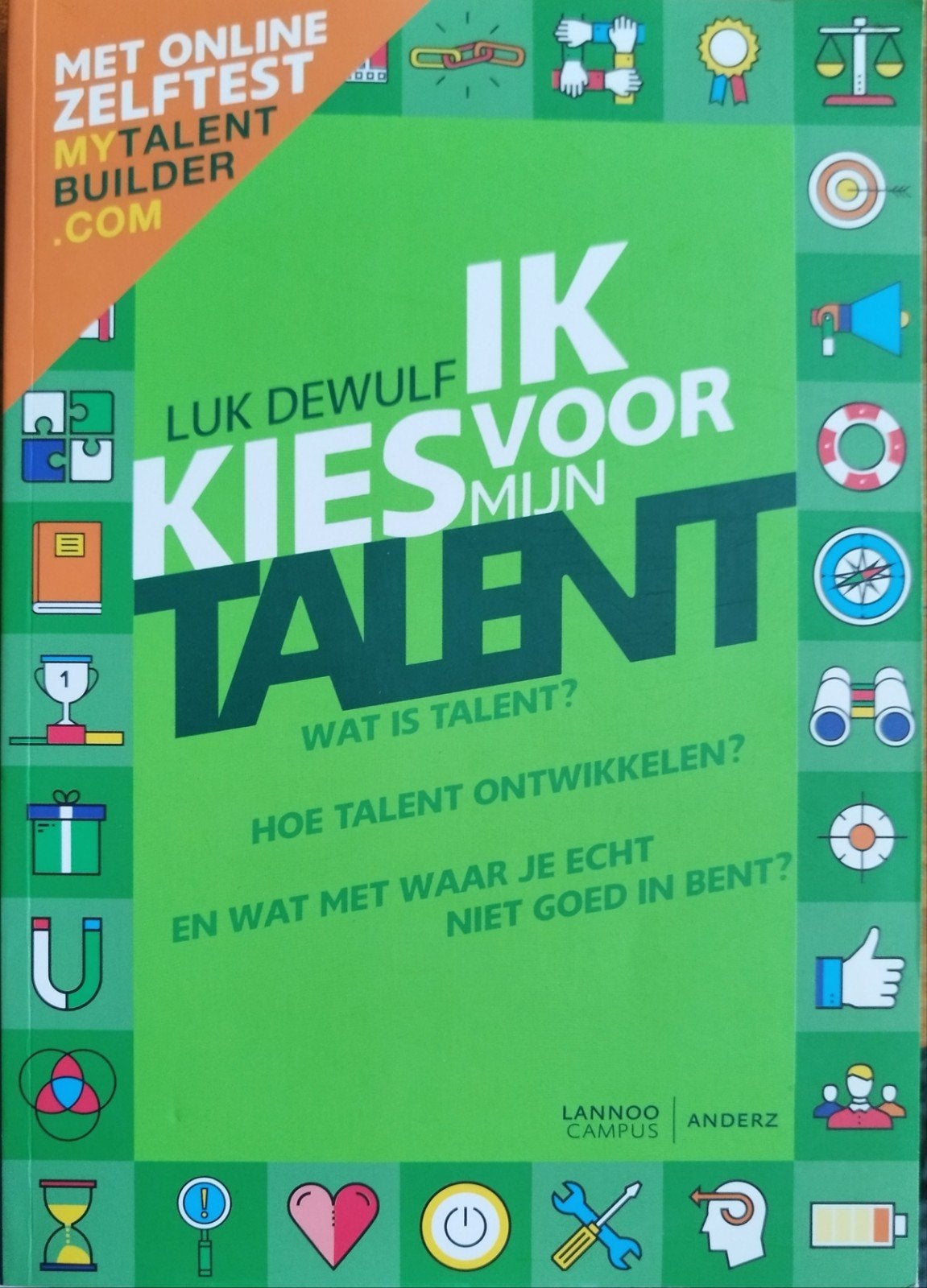 Luk Dewulf - Ik kies voor mijn talent, Ophalen of Verzenden, Nieuw, Luk Dewulf