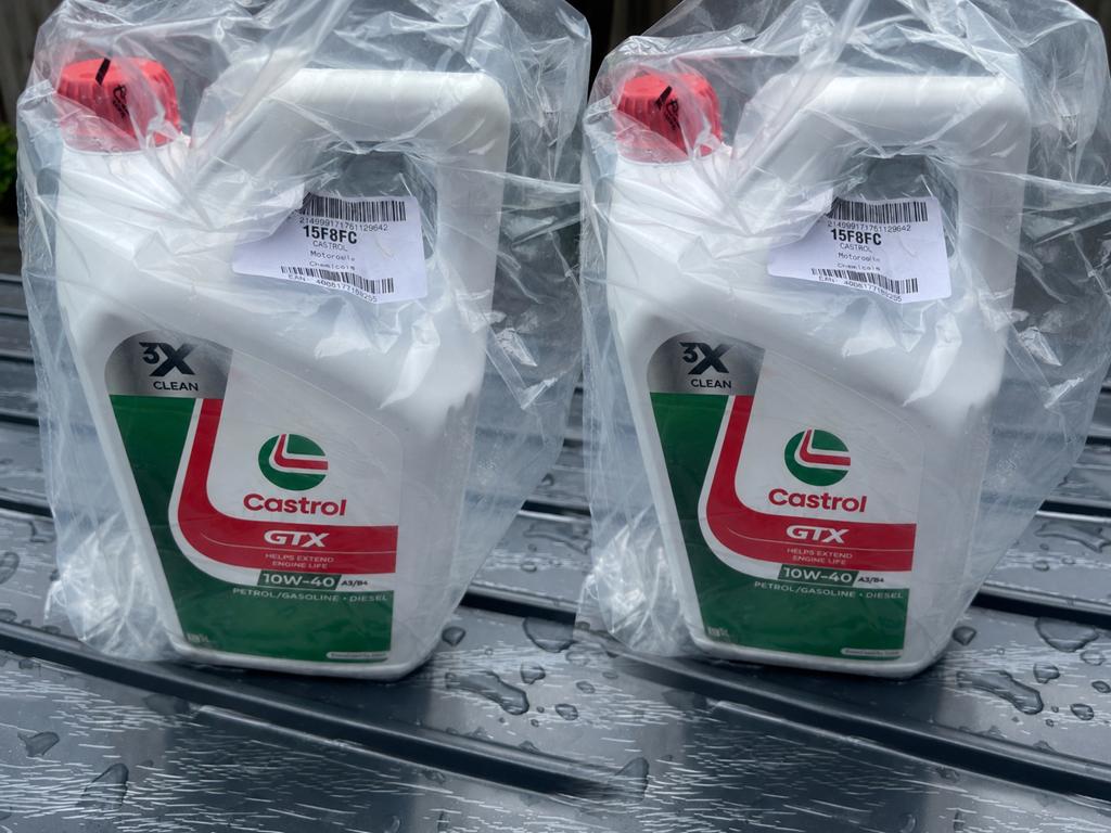 Castrol GTX 10W-40 A3/B4 Motorolie - 5 Liter, Ophalen of Verzenden, Nieuw