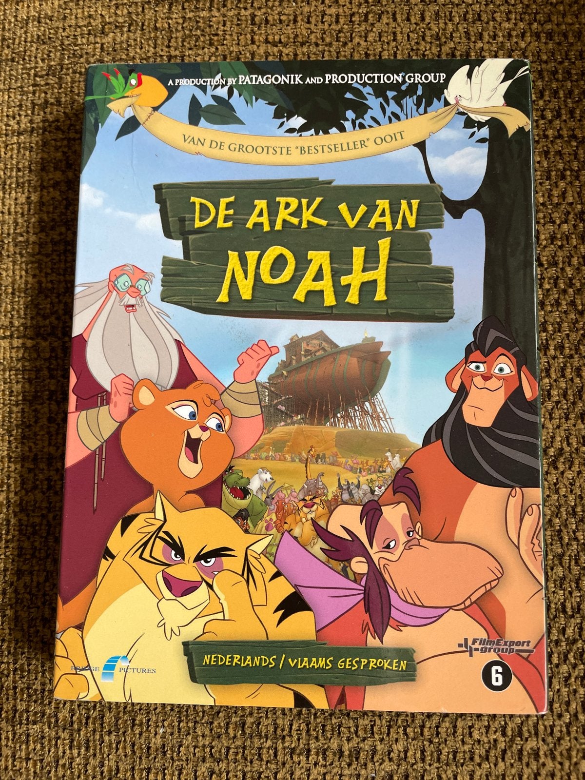 De Ark van Noah - dvd, Animatie, Alle leeftijden, Zo goed als nieuw, Film