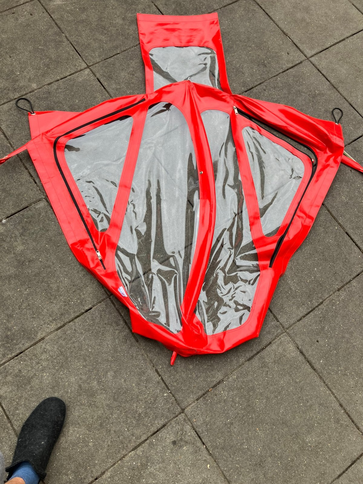 Regentent voor bakfiets cargo long, Fietsen en Brommers, Fietsen | Bakfietsen, Ophalen, Zo goed als nieuw