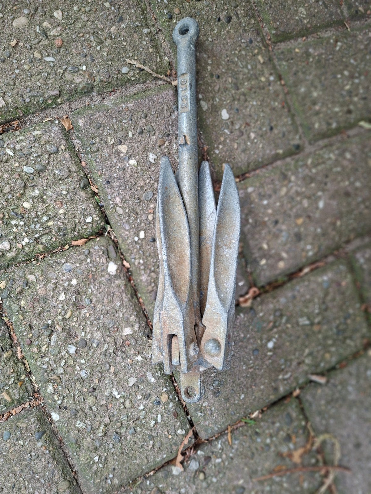 Opvouwbaar anker - 2.3 KG, Ophalen, Gebruikt, Overige typen