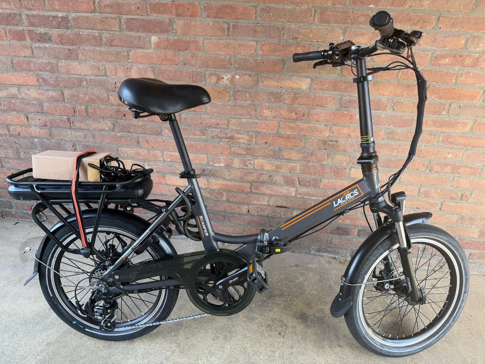 Lacros s200 elektrische vouwfiets, Ophalen, Zo goed als nieuw, 20 inch of meer