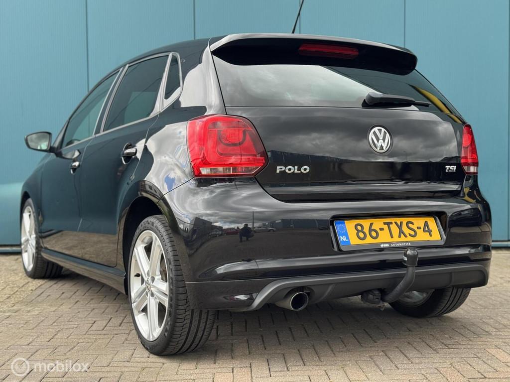 Volkswagen Polo 1.2 TSI R-Line Highline Climate Control Crui, Auto's, Volkswagen, Voorwielaandrijving, Euro 5, 4 cilinders, Zwart
