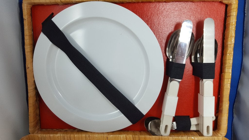 Coppia Holland picknickset in mand, koffer. Compleet. 8A1, Tweedehands verkoop, Tweedehands verkoop, Gebruikt, Ophalen of Verzenden