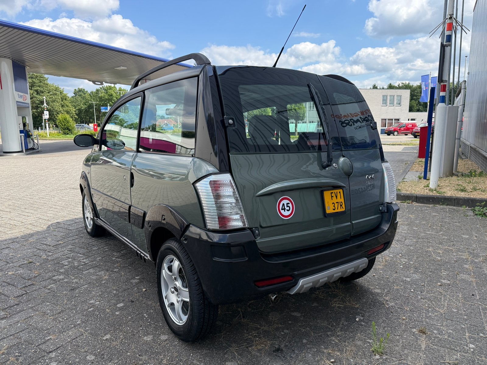 Microcar MC2 Cargo Brommobiel 45KM / GROEN / YANMAR / 2008, Diversen, Ophalen, Holtkamp Minicars, 16 km/u of meer, Gebruikt