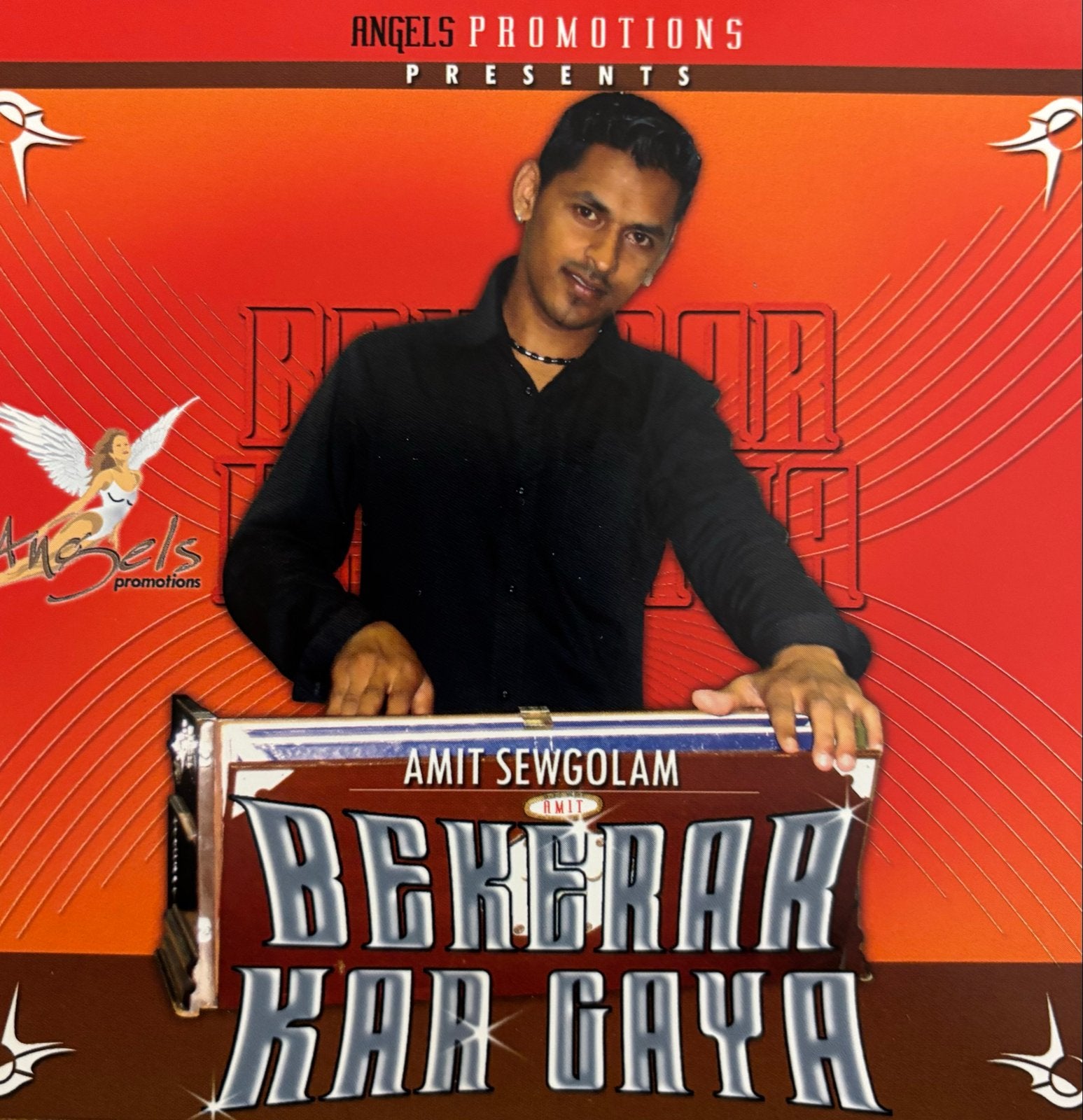 Amit Sewgolam - Bekerar Kar Gaya CD (Surinaamse muziek), Cd's en Dvd's, Verzenden, Zo goed als nieuw, Album, Inclusief doosje