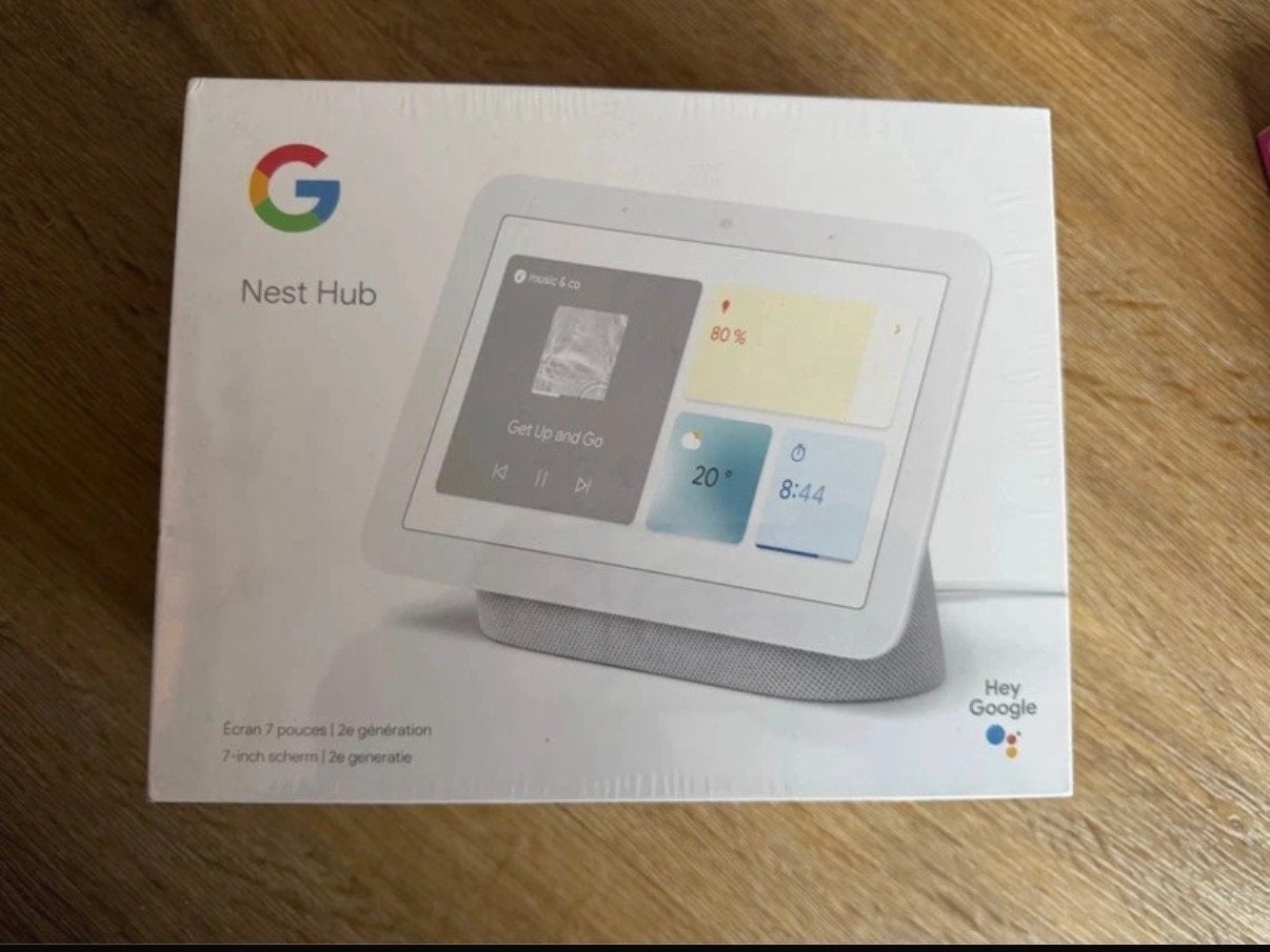 Google Nest Hub 2 - Nieuw in doos/seal, Ophalen of Verzenden, Nieuw