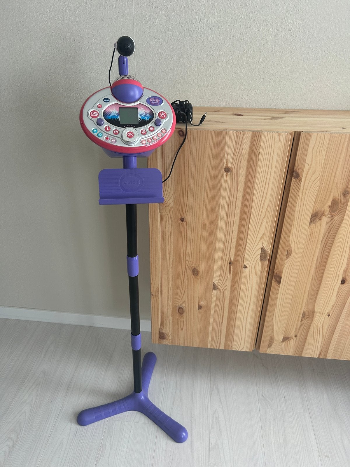 VTech Kidi Superstar Lightshow Karaoke-set, Ophalen, Gebruikt