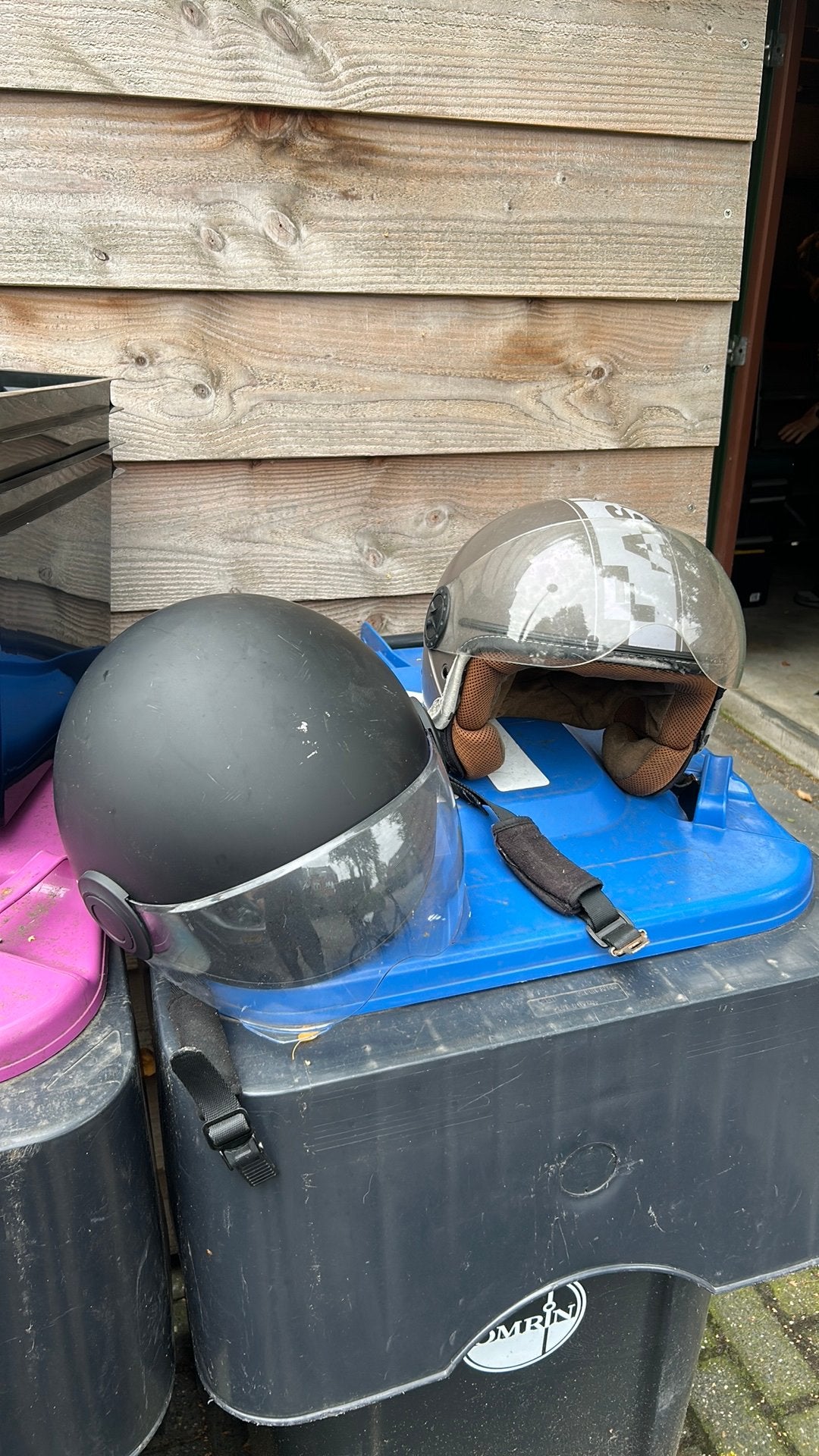 Scooter helmen, Ophalen of Verzenden, Gebruikt