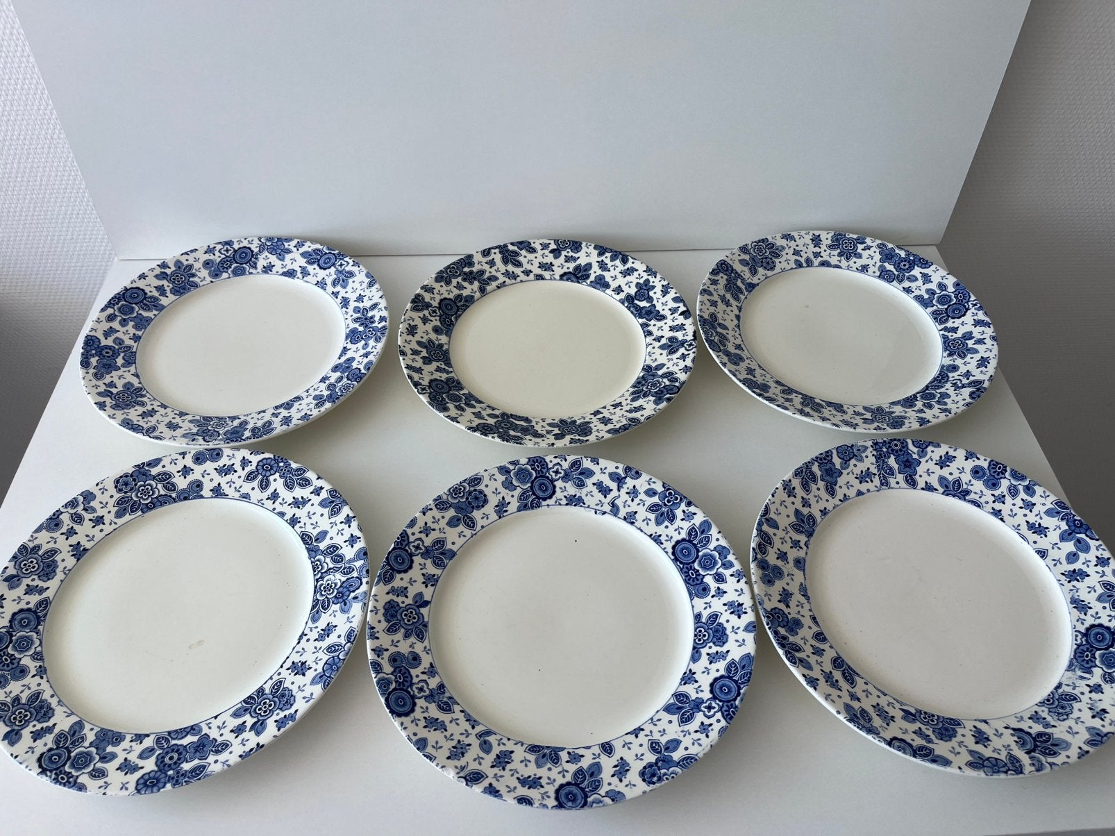 Beatrix servies platte borden Societe Ceramique, Ophalen of Verzenden