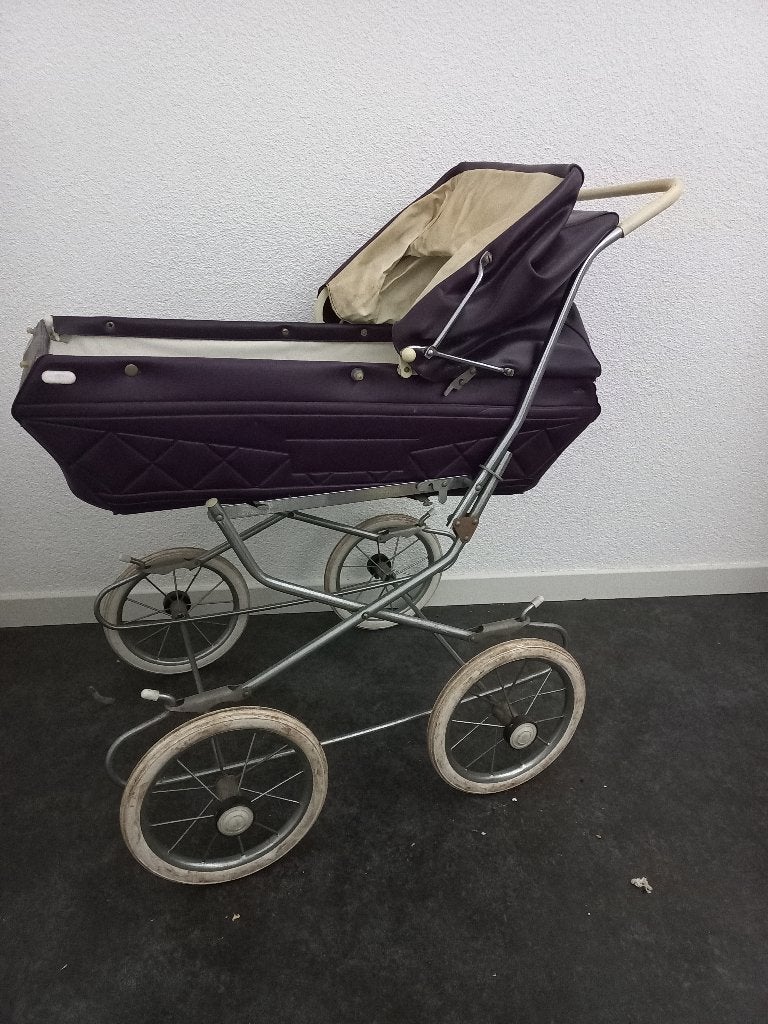 Poppenwagen (Vintage), Ophalen, Gebruikt, Babypop