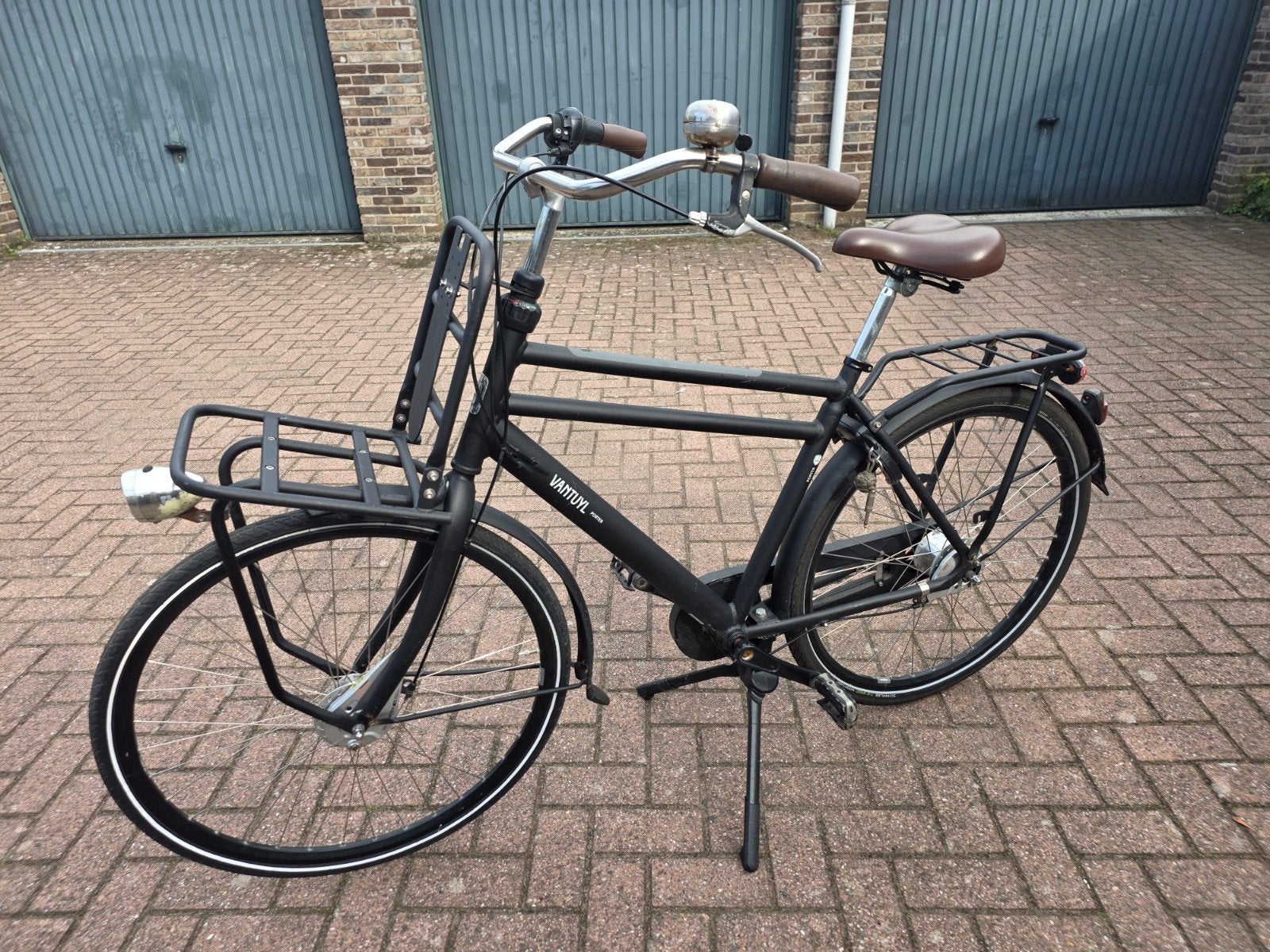 VANTUYLL Transportfiets Zwart - Zo goed als nieuw, Ophalen, Zo goed als nieuw, Terugtraprem, Overige merken
