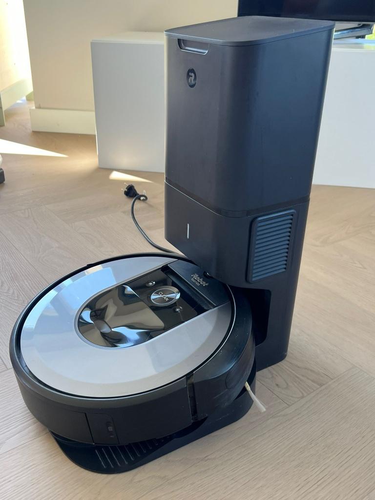 Roomba i7 robotstofzuiger, Stofzak, Overige merken, Gebruikt, Stille werking
