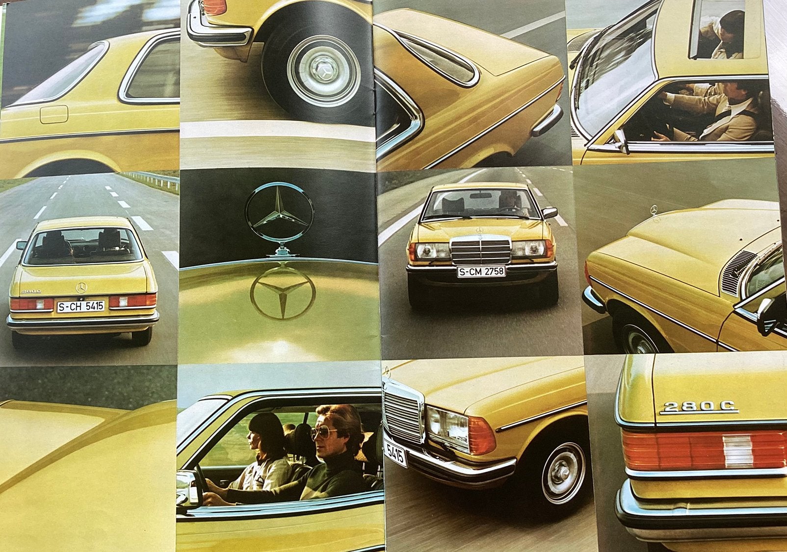 Originele NL brochure Mercedes W123 coupe, Ophalen