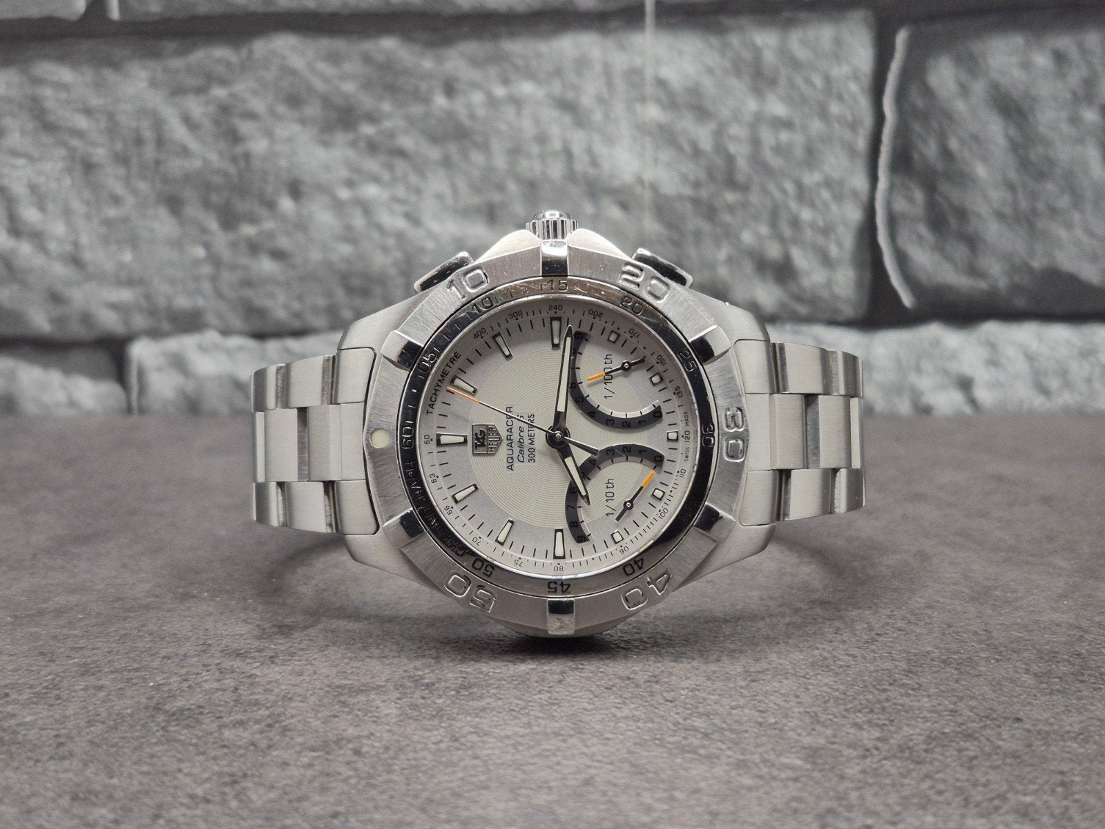 Tag Heuer Aquaracer 300M quartz Calibre S full set 2011, Info@tagheuer.com, Staal, Zwitserland, Staal