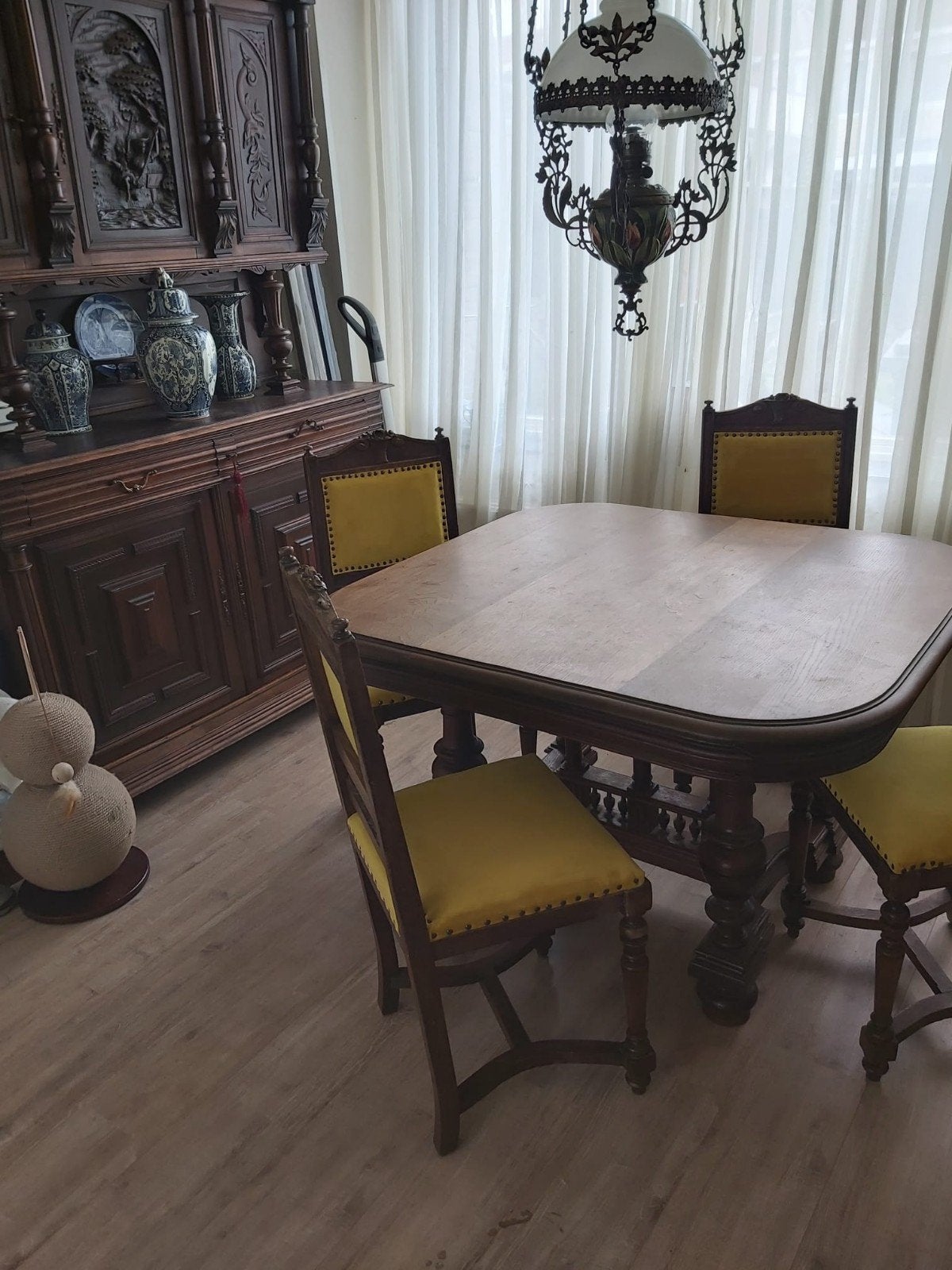 Antieke eethoek., Ophalen of Verzenden