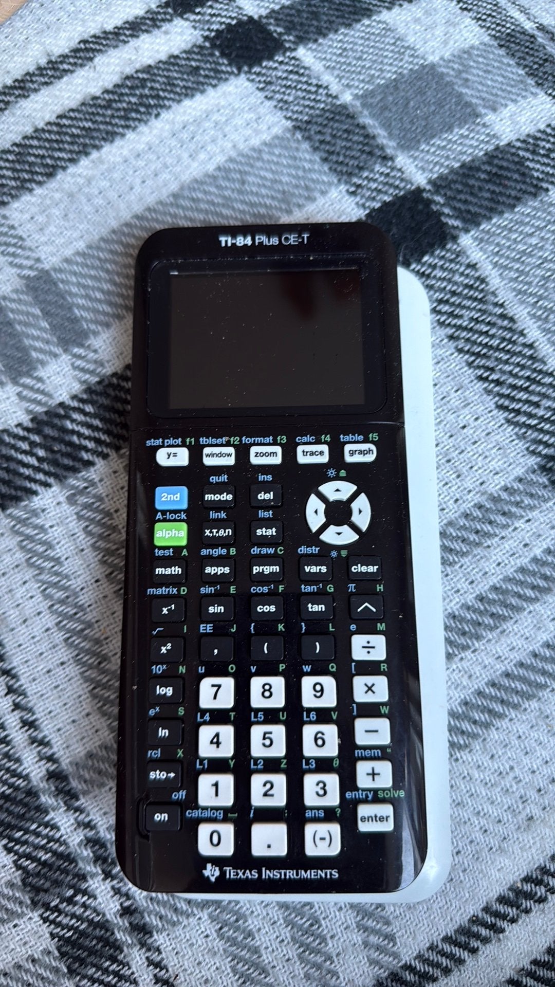 Ti 84 plus ce-t, Ophalen, Grafische rekenmachine, Gebruikt