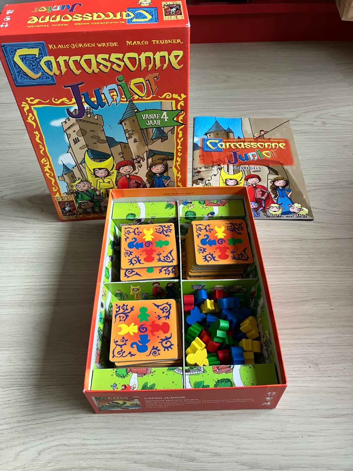 Carcassonne Junior bordspel - Zo goed als nieuw, Een of twee spelers, Ophalen, Zo goed als nieuw