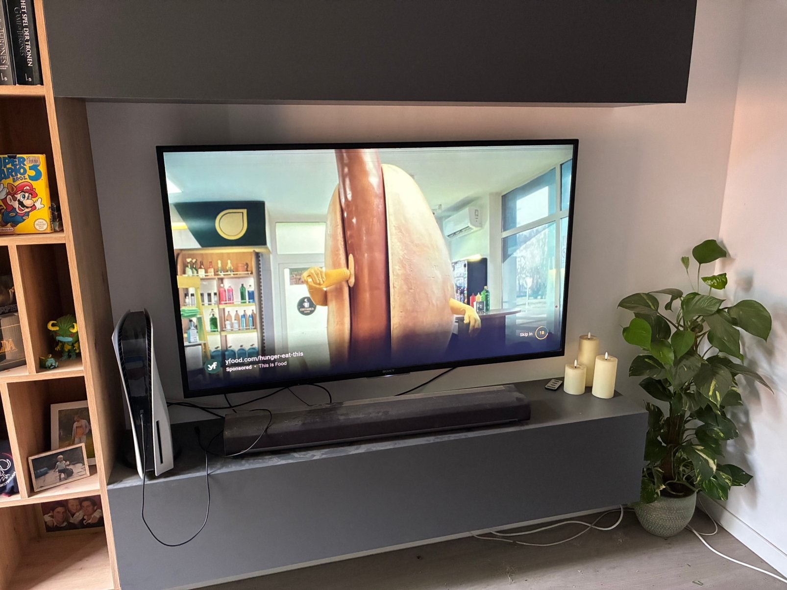 Sony Bravia 4K GB - televisie - 55 inch, Audio, Tv en Foto, Televisies, Ophalen, 50 Hz, Zo goed als nieuw, Sony