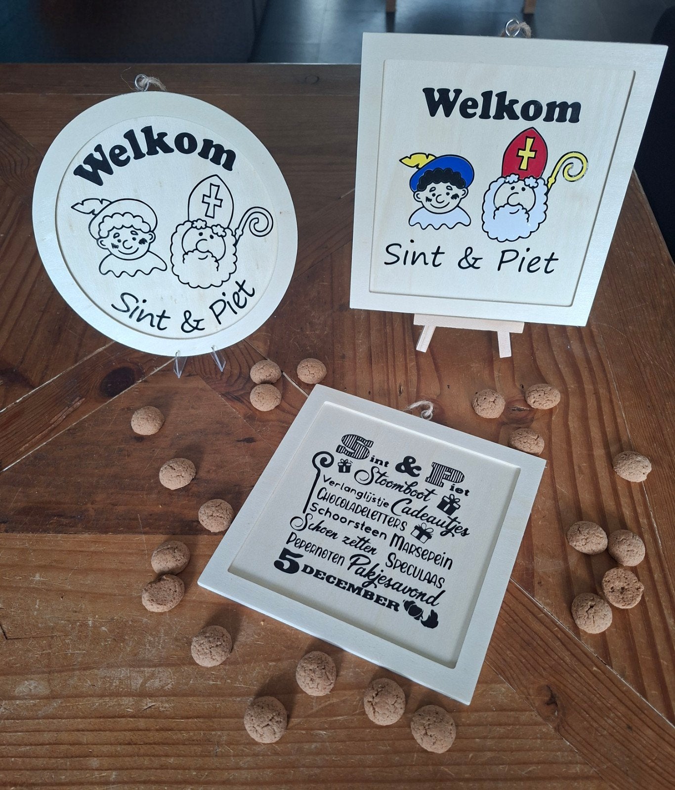 Bordje voor sinterklaas, Ophalen of Verzenden