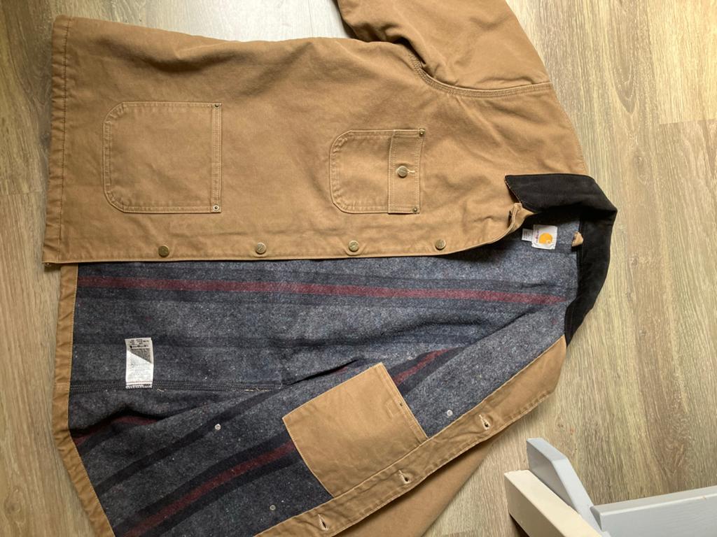 Carhartt Chore Coat Bruin - Maat L tall, Ophalen of Verzenden, Nieuw, Maat 52/54 (L), Bruin