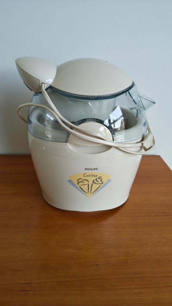 Philips cucina ijsmachine, zgan, Witgoed en Apparatuur, Ophalen of Verzenden, Zo goed als nieuw
