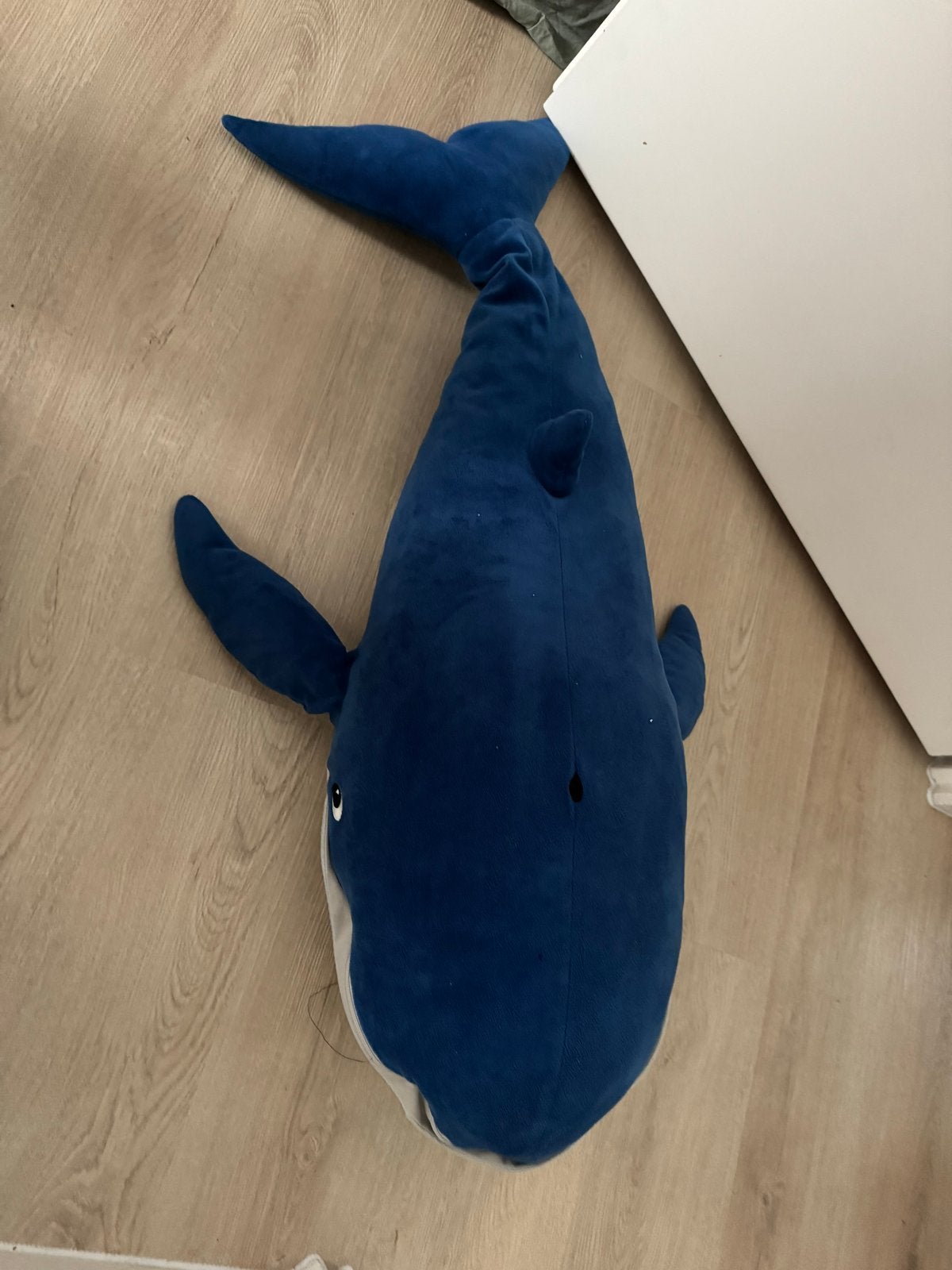 IKEA BLÅHAJ Walvis Knuffel - Grote Blauwe Haai, Gebruikt, IKEA, Overige typen, Blauw