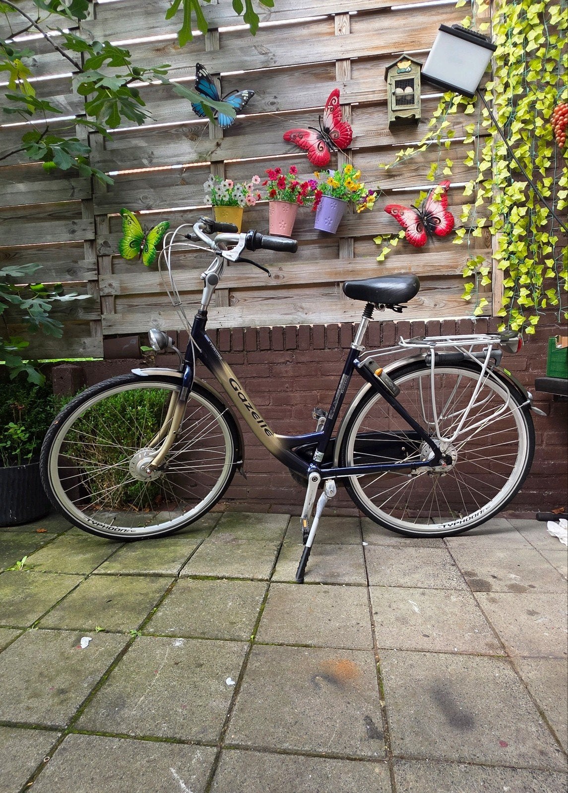 Dames fiets, Fietsen en Brommers, Ophalen, Velgrem, Zo goed als nieuw, Handrem