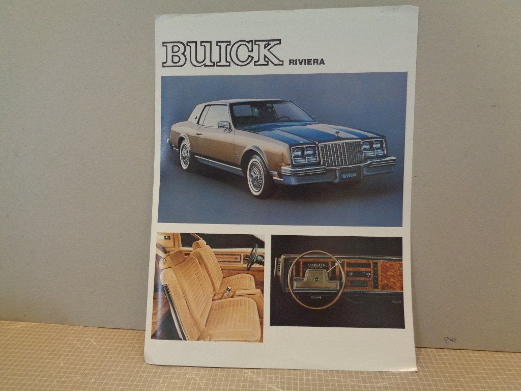 Buick riviera  folder, Ophalen of Verzenden, Zo goed als nieuw, Overige merken