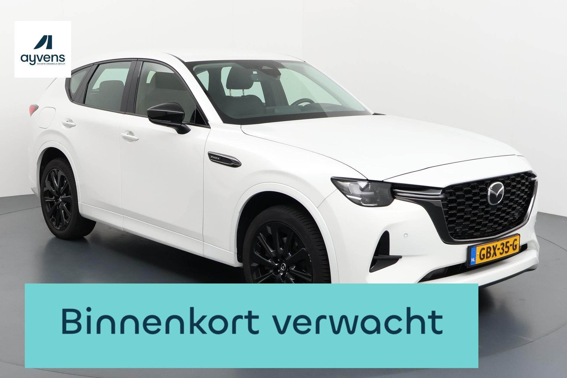 Mazda CX-60 2.5 e-SkyActiv PHEV Homura Krachtige luxe SUV me, Auto's, Automaat, Gebruikt, Euro 6, 4 cilinders