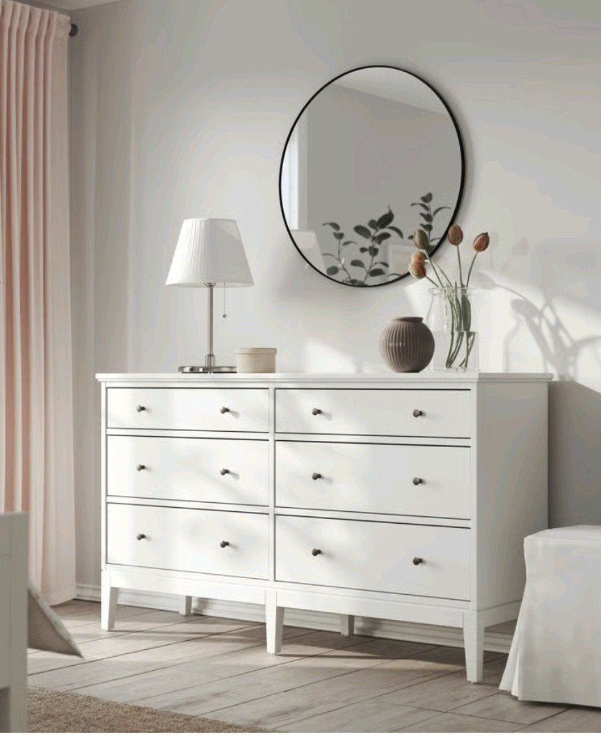IKEA IDANÄS ladekast, wit, Ophalen, Gebruikt, 150 tot 200 cm, Minder dan 100 cm