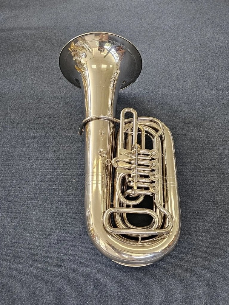 Miraphone mod. 186 4/4 BBb Tuba, Muziek en Instrumenten, Ophalen, Gebruikt, Bes-tuba