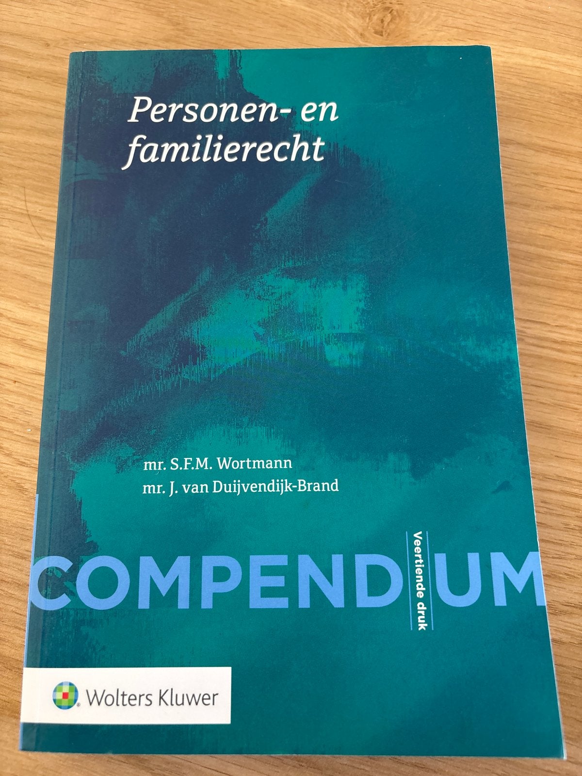 Compendium Personen- en familierecht - 14e druk, Boeken, Ophalen of Verzenden, Gamma, Zo goed als nieuw, HBO