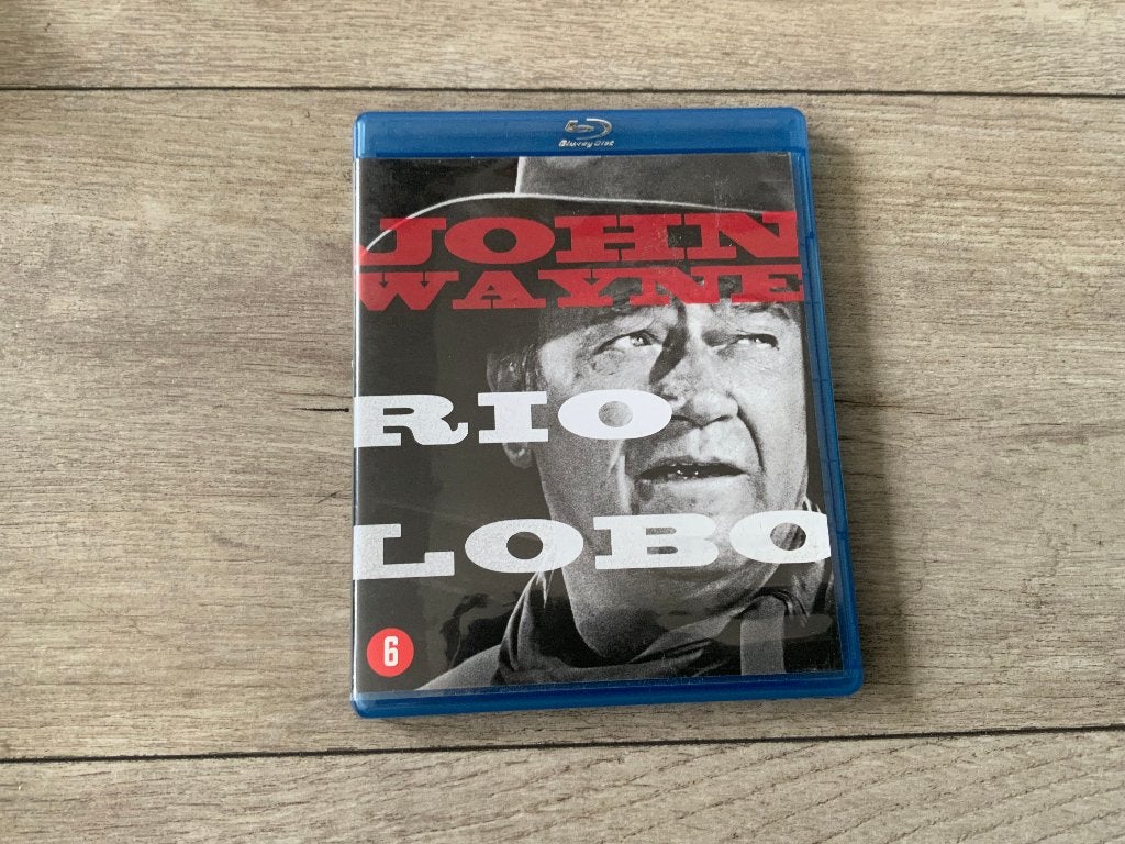 DVD Blu-Ray Rio Lobo Blu Ray Bluray John Wayne, Cd's en Dvd's, Ophalen of Verzenden, Zo goed als nieuw