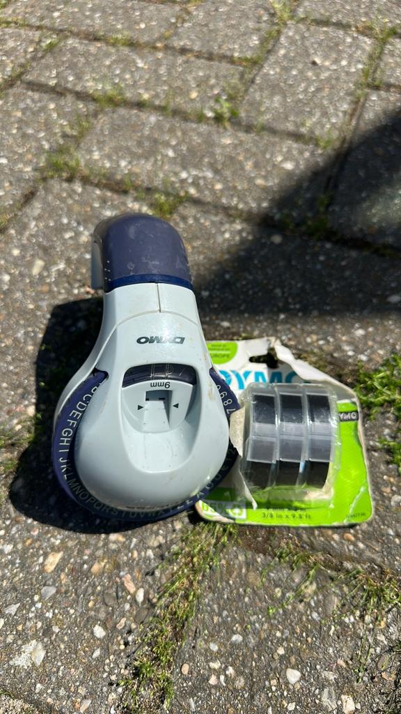 Dymo label maker, Computers en Software, Labelprinters, Ophalen of Verzenden, Zo goed als nieuw