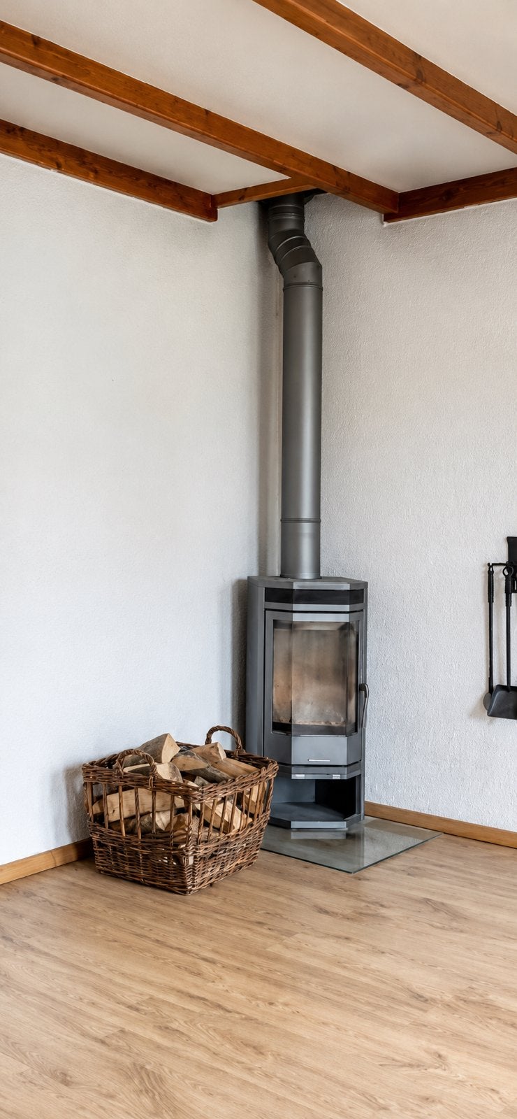 Vintage houtkachel, Ophalen, Gebruikt, Houtkachel, Vrijstaand